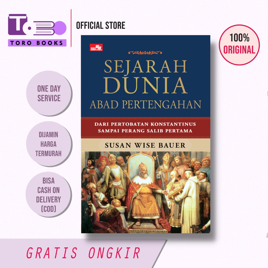 Jual Buku Sejarah Dunia Abad Pertengahan Dari Pertobatan Konstantinus