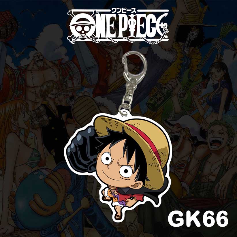 Jual GANTUNGAN KUNCI MOTIF ANIME ONE PIECE KEYCHAiN ZORO SANJI SHANKS