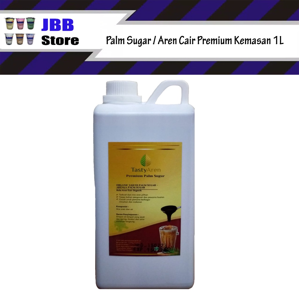 Jual Arenga Palm Sugar Gula Aren Cair Premium Ukuran 1 Liter Shopee