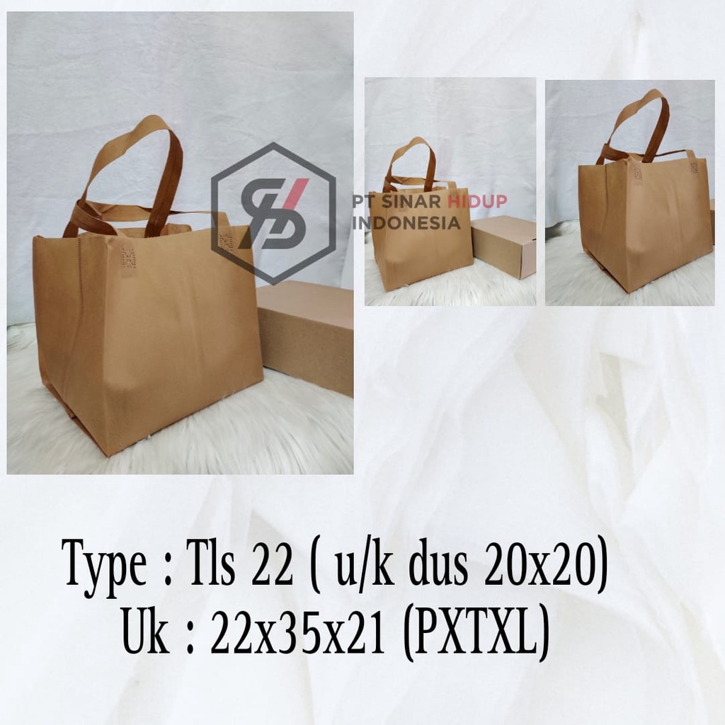 Jual Tas Spundbond Tls Press Box Kue Dus Kotak Nasi X Shopee