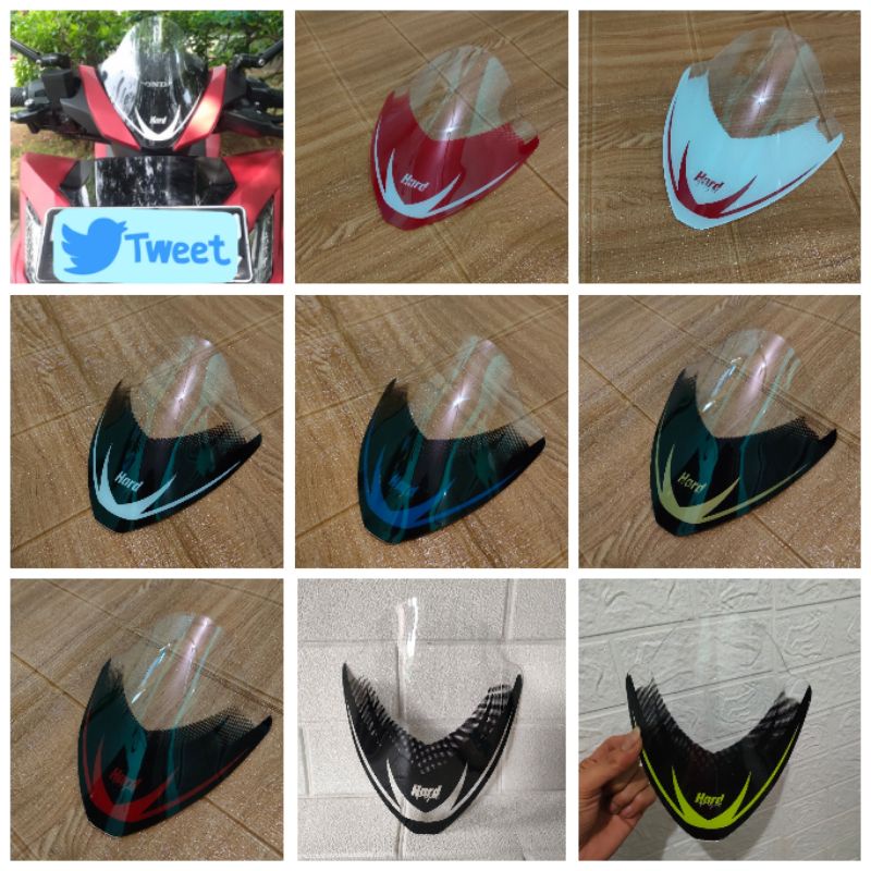 Jual Winsild Visor New Honda Vario Cbs Carbon Black Series Free