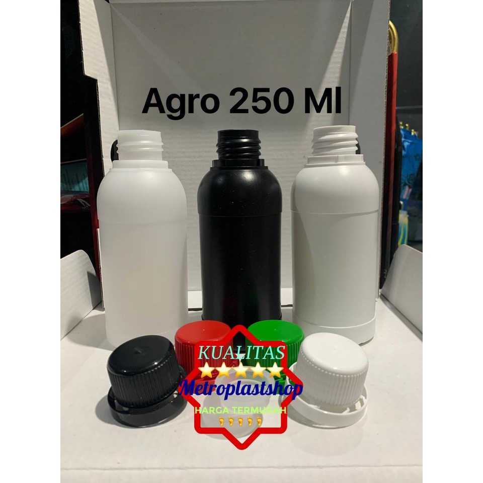 Jual Botol Agro 250 250ml Botol Labor 250 Ml 250ml Botol HDPE 250ml