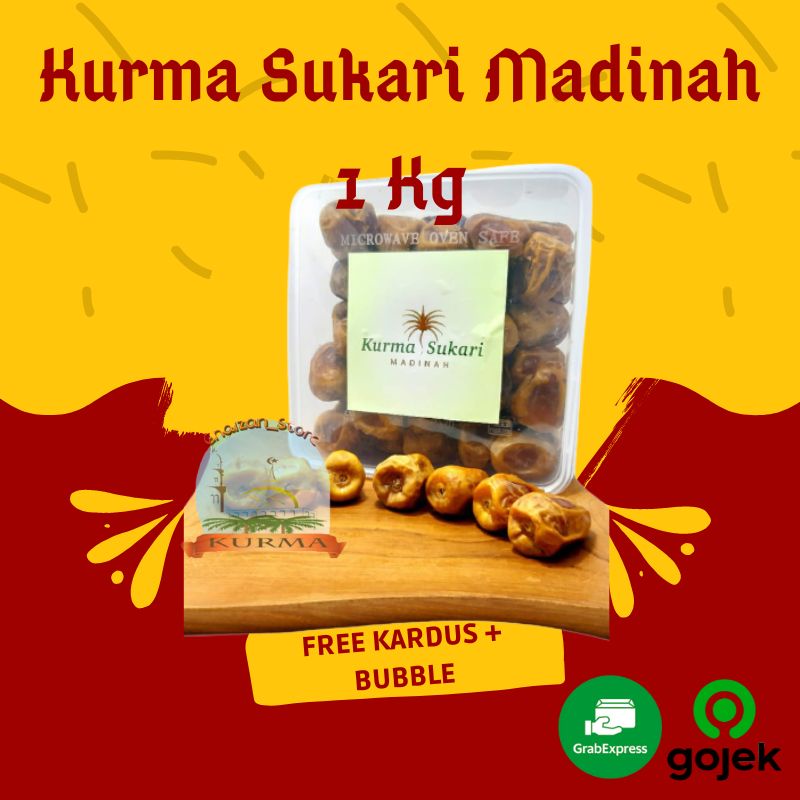 Jual Gs Kurma Sukari Jumbo Super Kg Kurma Sukari Premium Medina