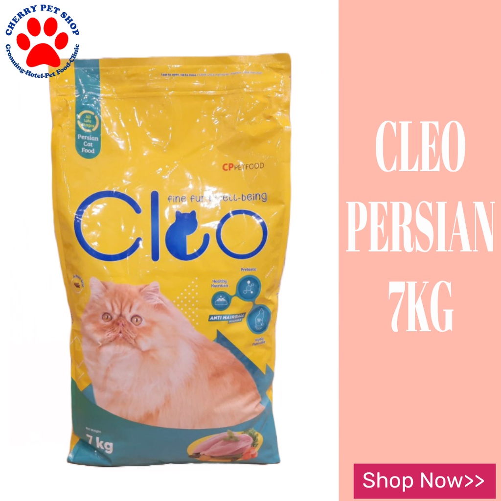 Jual Makanan Kucing Kering Cleo Persian 7kg All Life Stages Cat Food