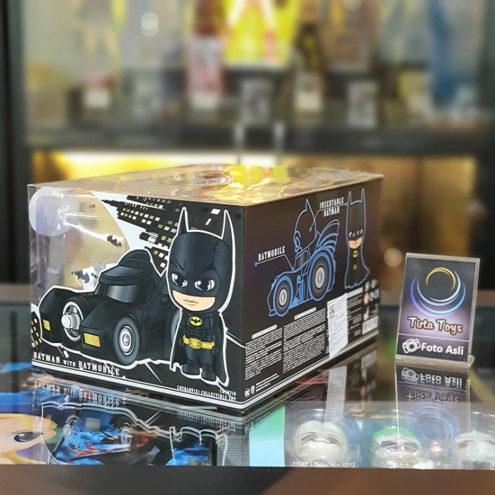 Jual Hot Toys Ht Cosbaby Cosb Batman With Batmobile Original Shopee Indonesia