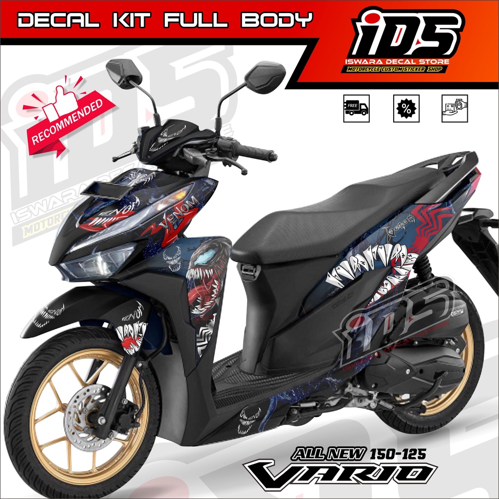 Jual Stiker Vario 150 New Decal Vario 125 New Striping Vario 125 New