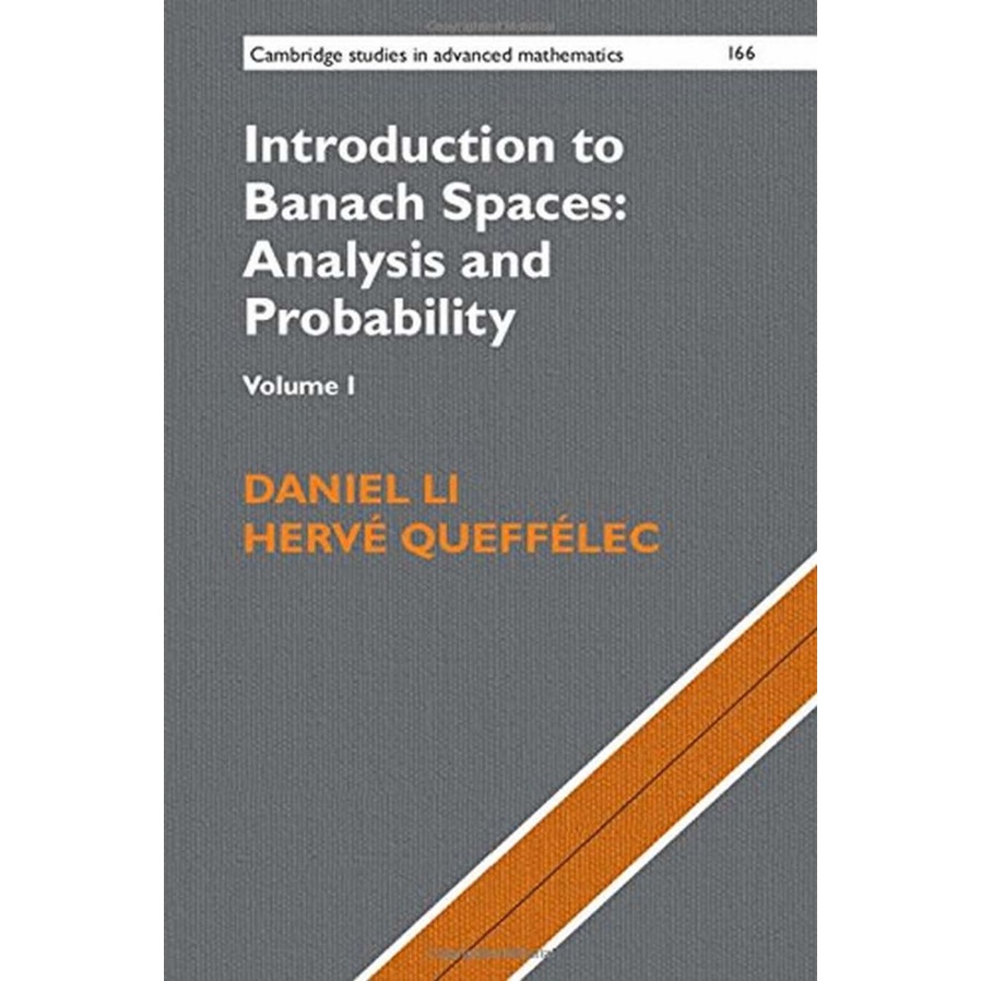 Jual Buku Introduction To Banach Spaces Analysis And Probability Vol 1