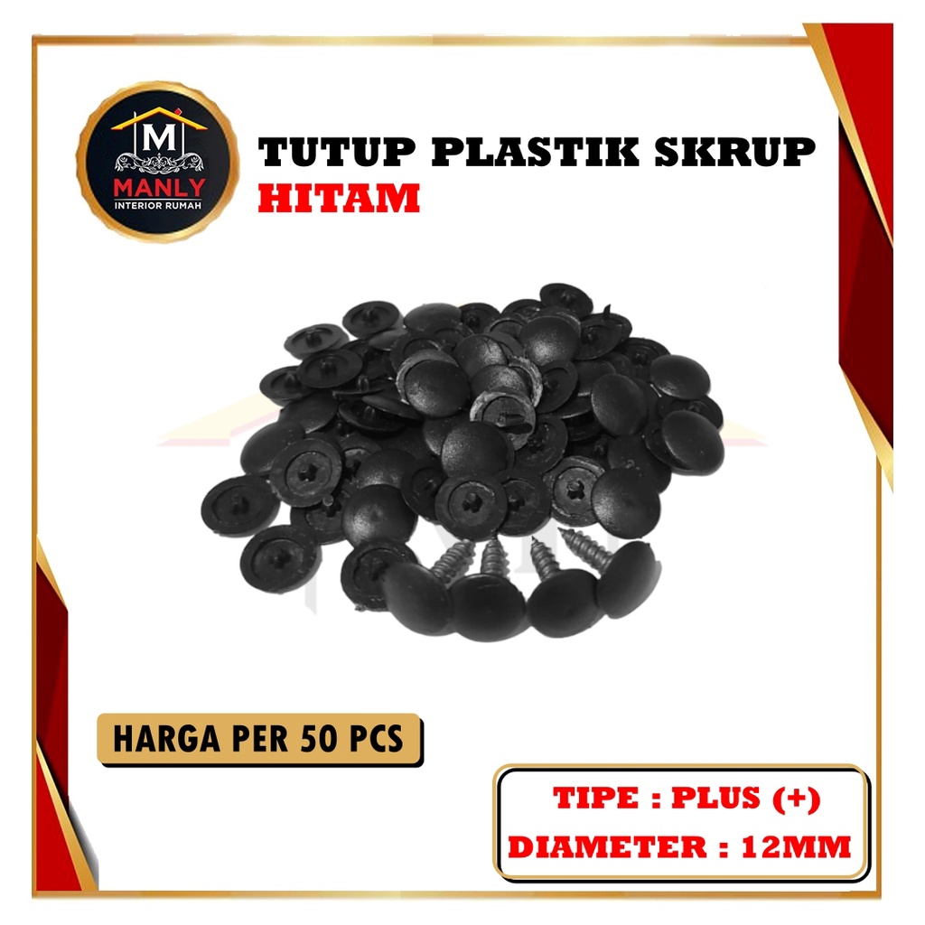 Jual Tutup Sekrup Tutup Skrup Plastik Dop Screw Cap Cover Skrup Murah