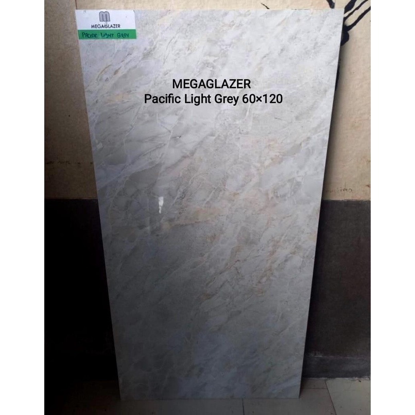 Jual Granite Lantai X Pacific Light Grey Glossy Megaglazer