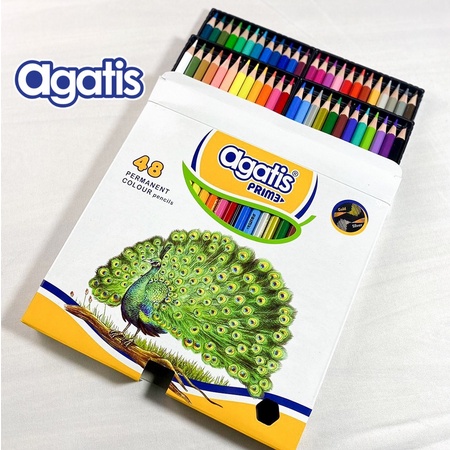 Jual Agatis Prime Pensil Warna Isi Warna Terdapat Warna Putih