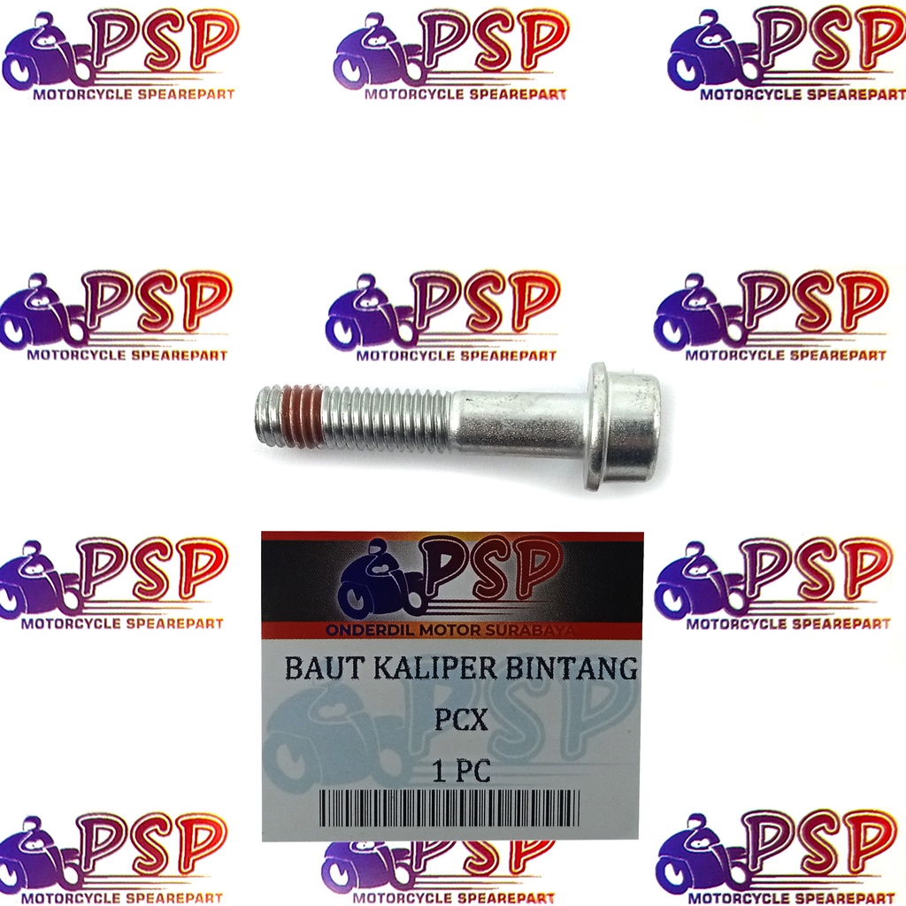 Jual Baut Kaliper Bintang PCX Bolt Baut Cakram Kaliper Belakang