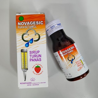 Jual NOVAGESIC SYRUP 60ML SIRUP PARACETAMOL OBAT DEMAM Shopee Indonesia