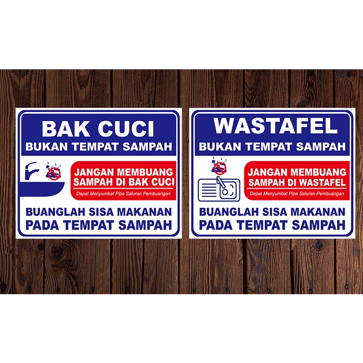 Jual Stiker Peringatan Bak Cuci Dan Wastafel Shopee Indonesia