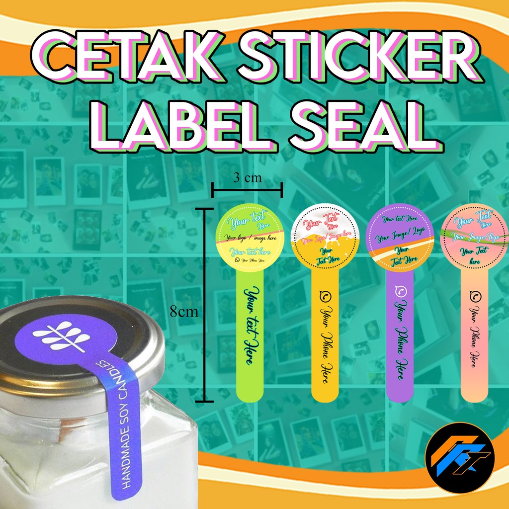 Jual Stiker Segel Tutup Botol Dan Toples Kustom Shopee Indonesia