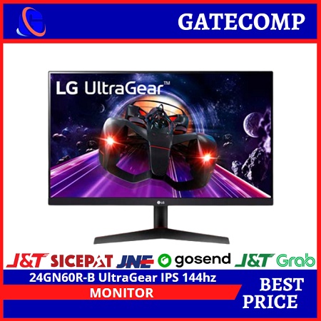 Jual Monitor LG 24GN60R 24GN60R B UltraGear IPS 144hz 1ms With