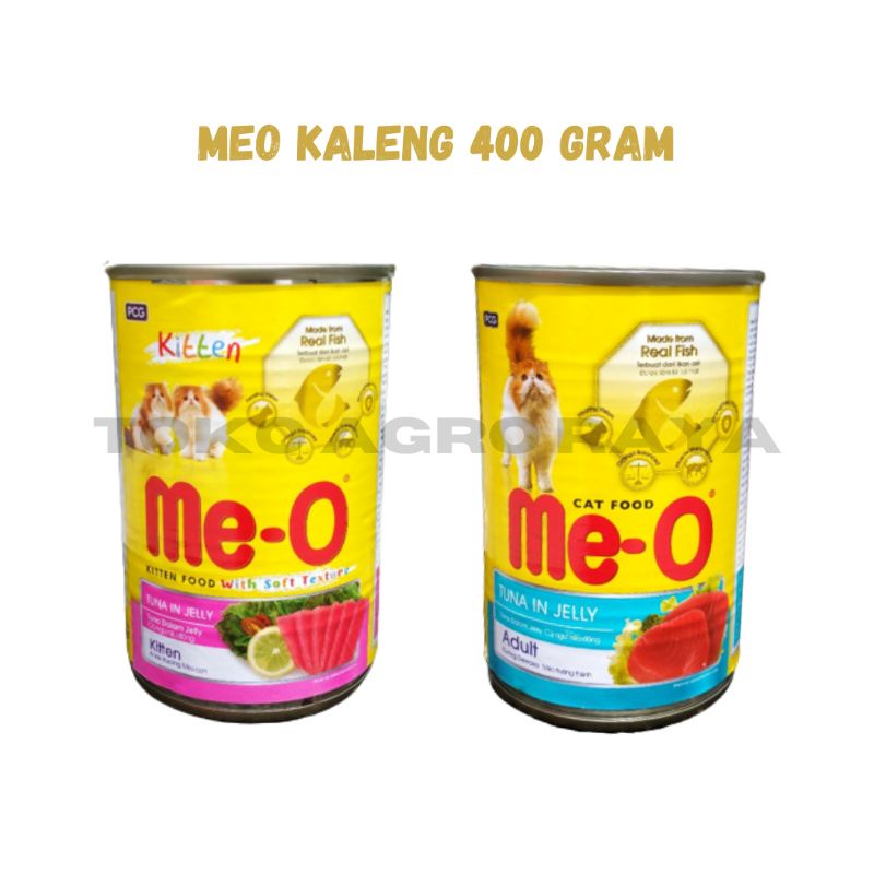 Jual MEO KALENG Makanan Kucing Basah Kaleng Adult Kitten Tuna 400