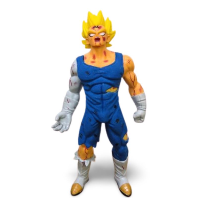 Jual Action Figure Dragon Ball Z Super Saiyan Majin Vegeta Battle