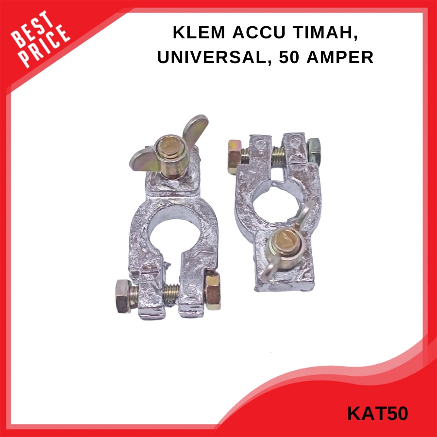 Jual Klem Aki Timah Kepala Besar Lux Ampere Rrt Set Semua Mobil