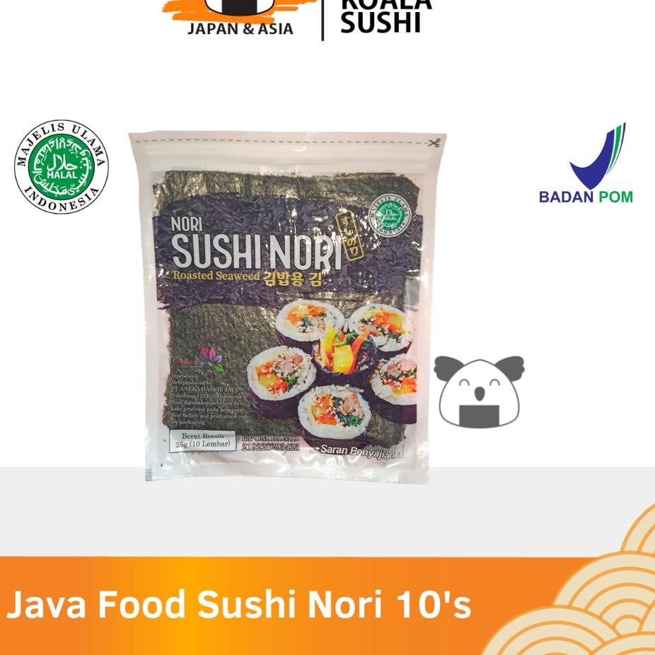 Jual Promosi Spesial Java Super Food Nori Sushi Gold Lembar Halal