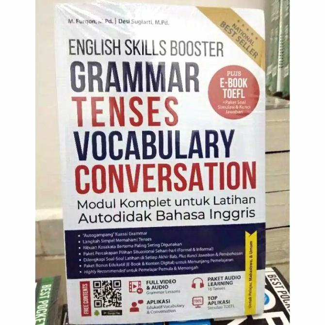 Jual Buku English Skill Booster Grammar Tenses Vocabulary Conversation