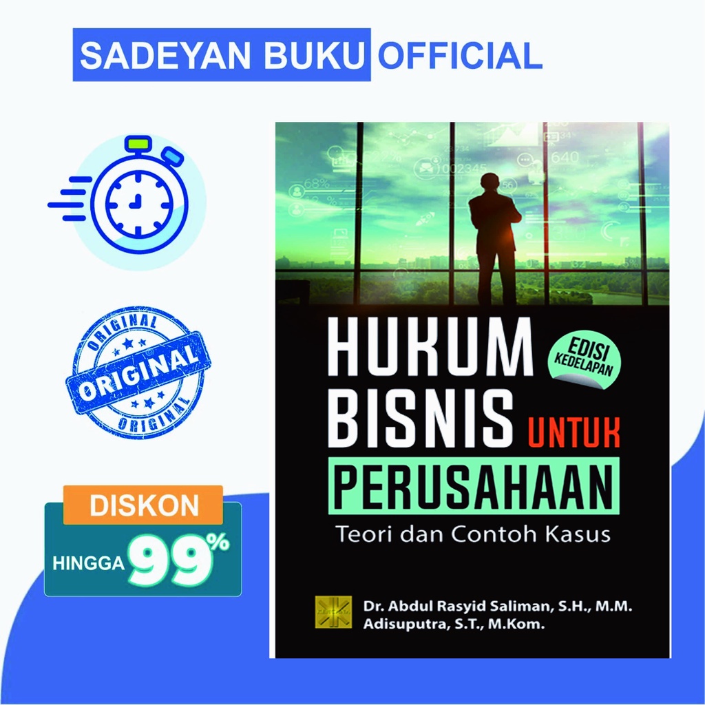 Jual Hukum Bisnis Untuk Perusahaan Teori Dan Contoh Kasus Edisi