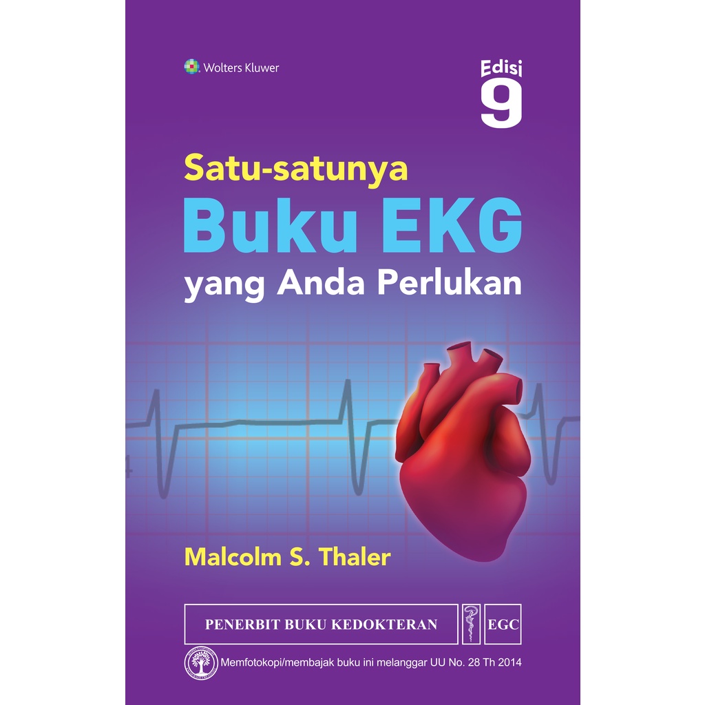 Jual Egc Satu Satunya Buku Ekg Yang Anda Perlukan E Shopee Indonesia