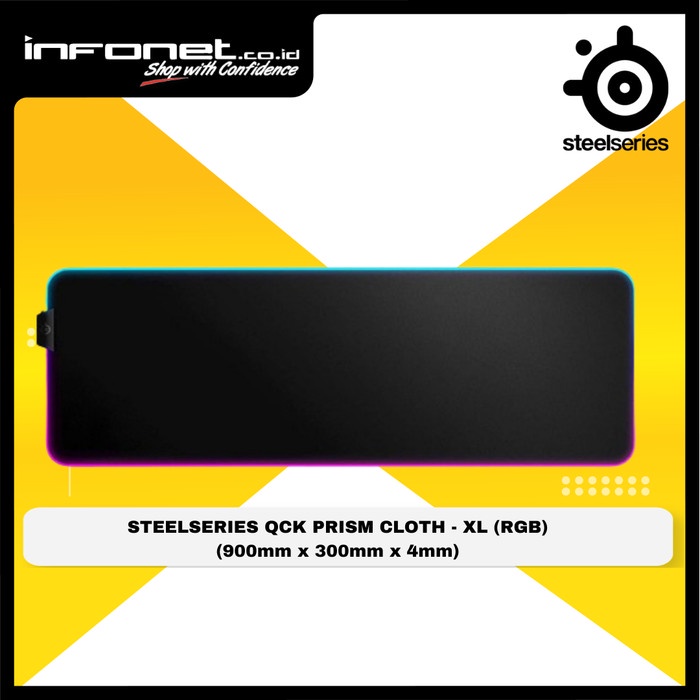 Jual Steelseries QcK Prism Cloth XL RGB Shopee Indonesia