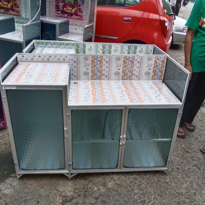 Jual Rak Piring Kompor Aluminium Pintu Shopee Indonesia