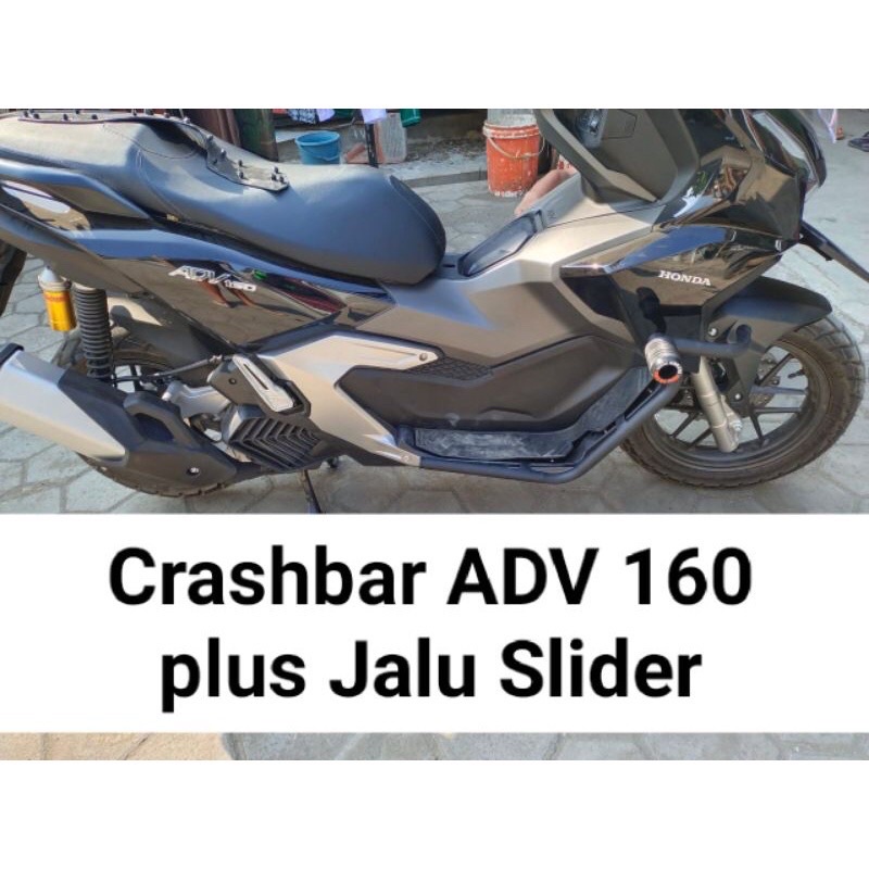 Jual Crashbar Honda Adv Plus Jalu Slider Frame Tubular Adv