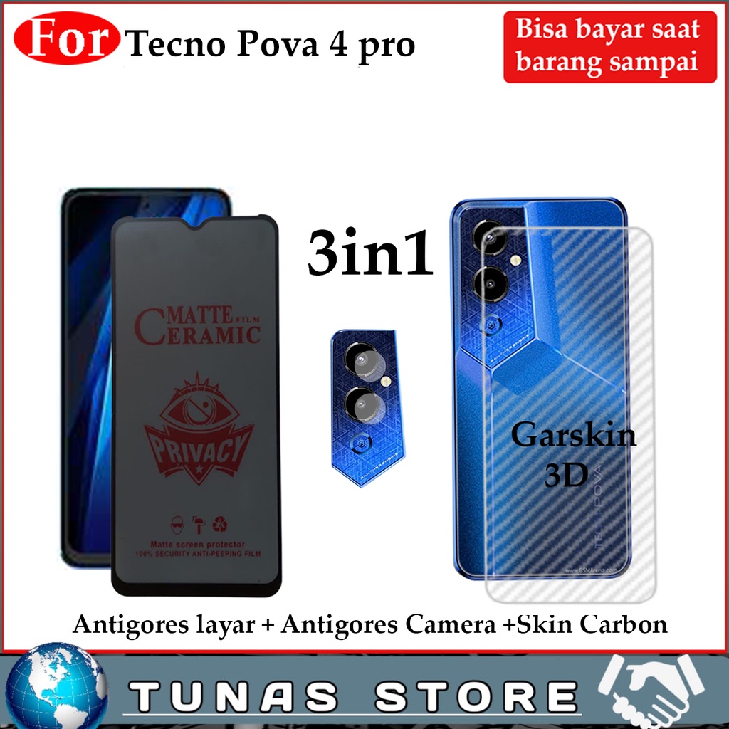 Jual Promo Paket In Tempered Glass Tecno Pova Pro Pova Neo Tg