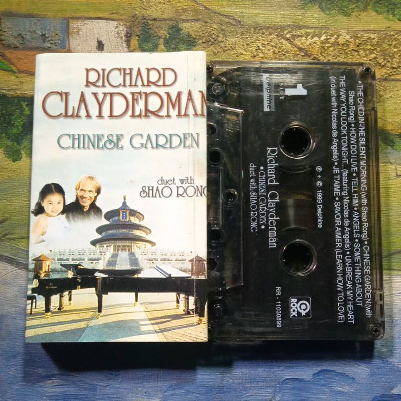 Jual Kaset Pita Richard Clayderman Chinese Garden Shopee Indonesia