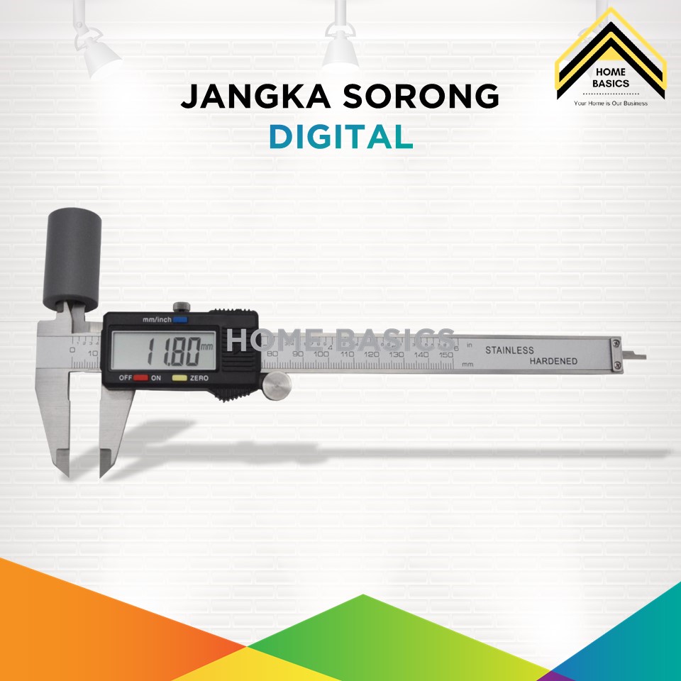 Jual Jangka Sorong Digital 150 Mm Stainless Digital Caliper Shopee