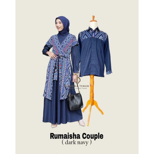 Jual Sabrina Tenun Rumaisha Couple Tiga Pilihan Warna Shopee