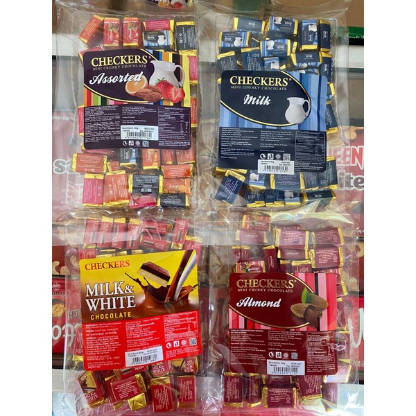 Jual Coklat Checkers Mini Chungky 400gr Shopee Indonesia