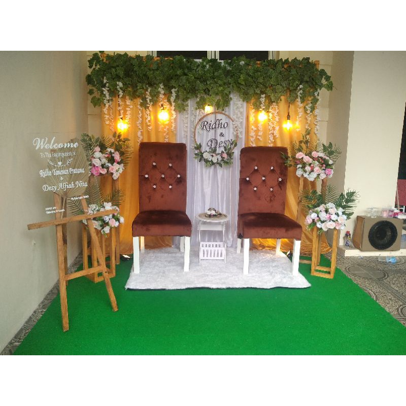 Jual Sewa Backdrop Murah Jabodetabek Lamaran Ultah Wedding Aqiqah