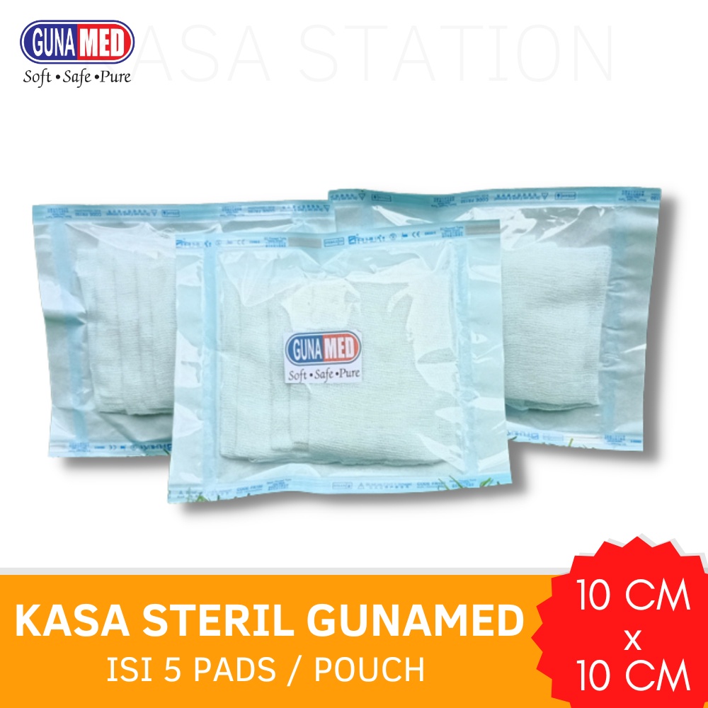 Jual Kasa Steril 10 CM X 10 CM GUNAMED Shopee Indonesia