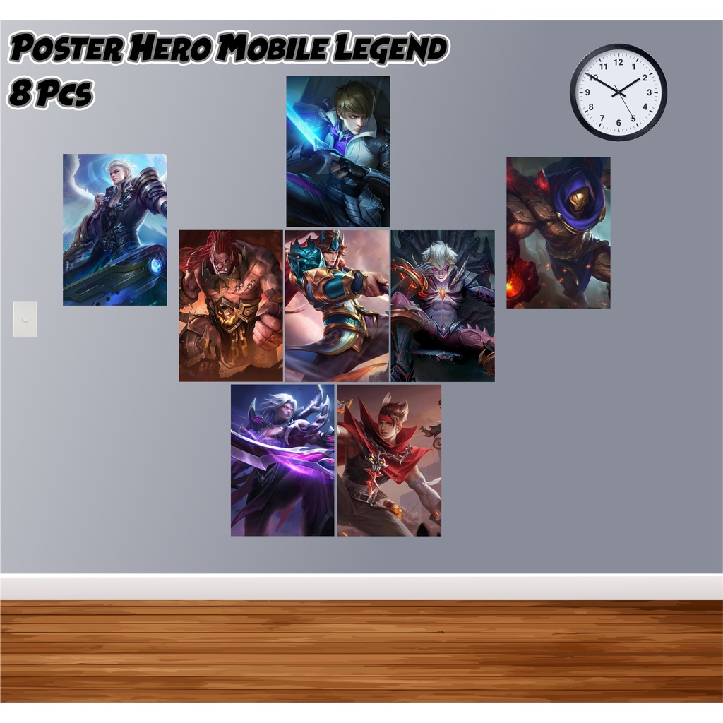 Jual RAMADHAN SALE Poster Dinding MOBA POSTER MOBILE LEGEND ISI 30PCS