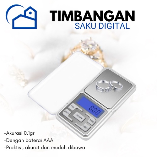 Jual Timbangan Saku Emas Timbangan Digital Mini Kapasitas G G