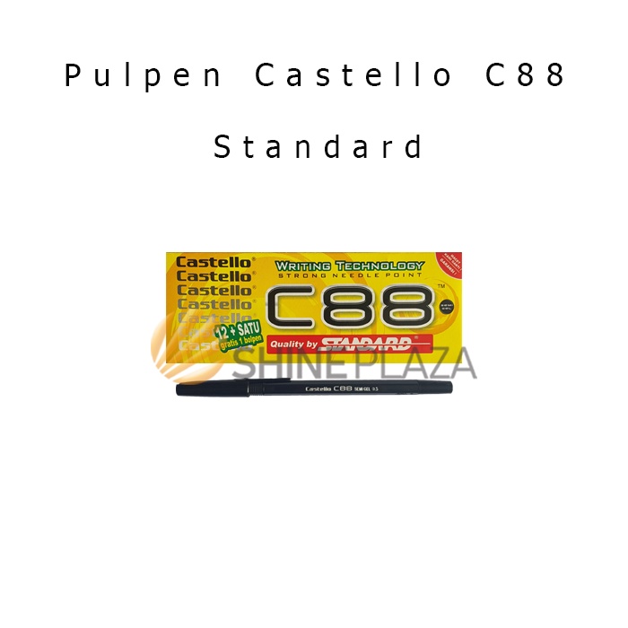 Jual Pulpen Standard Castello C88 0 5mm Bolpen Pena Semi Gel Murah 0