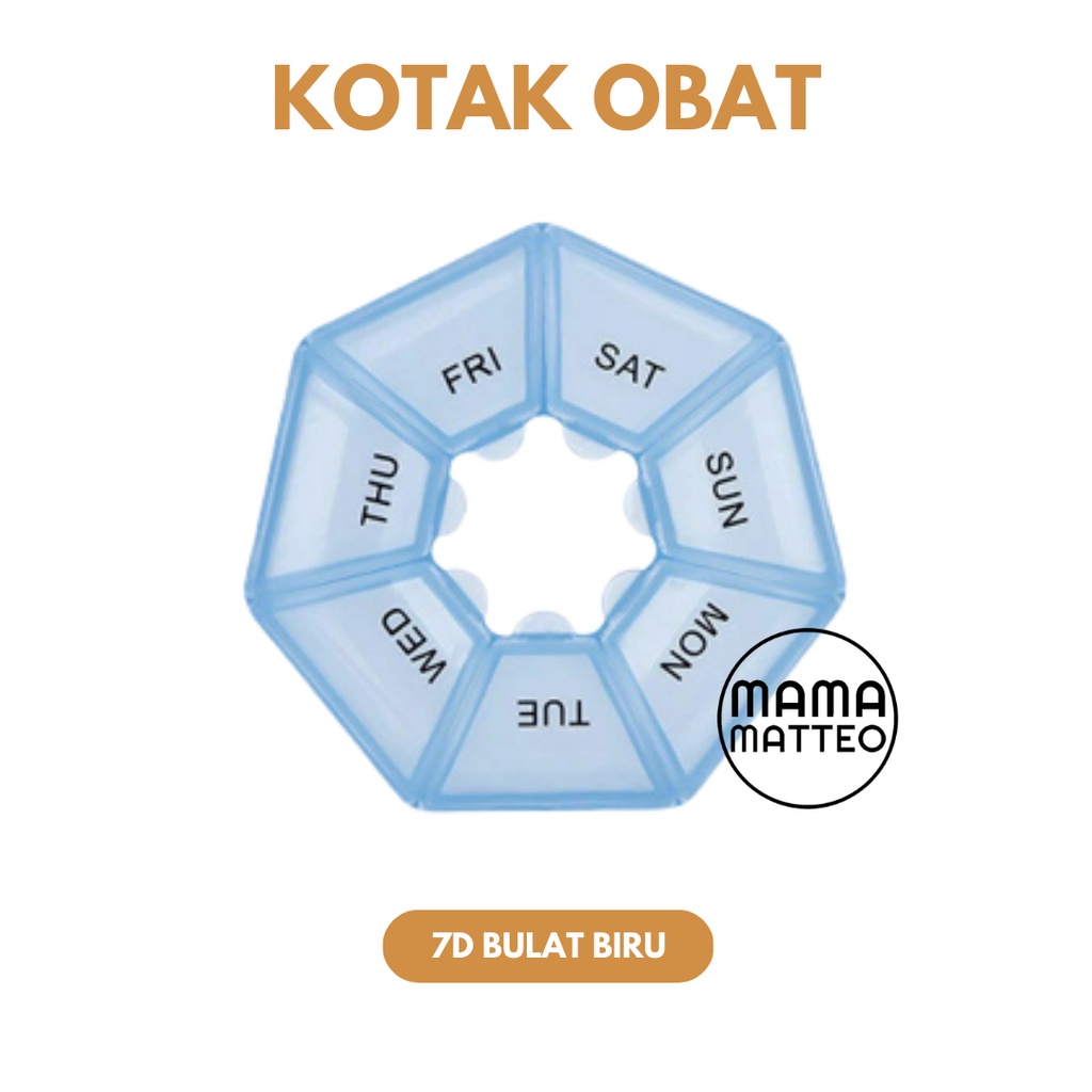 Jual Kotak Tempat Obat Per Hari Days Daily Medicine Box Wadah