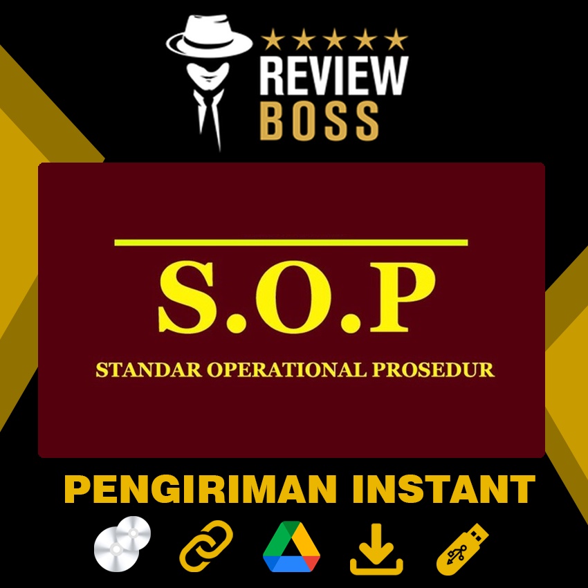 Jual Sop Perusahaan Professional S O P Super Lengkap Kantor Hrd