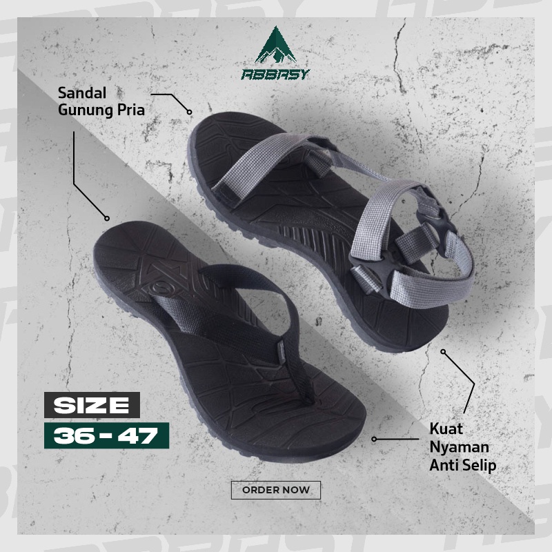 Jual SANDAL GUNUNG PRIA JUMBO OUTDOOR SENDAL GUNUNG SANDAL MURAH