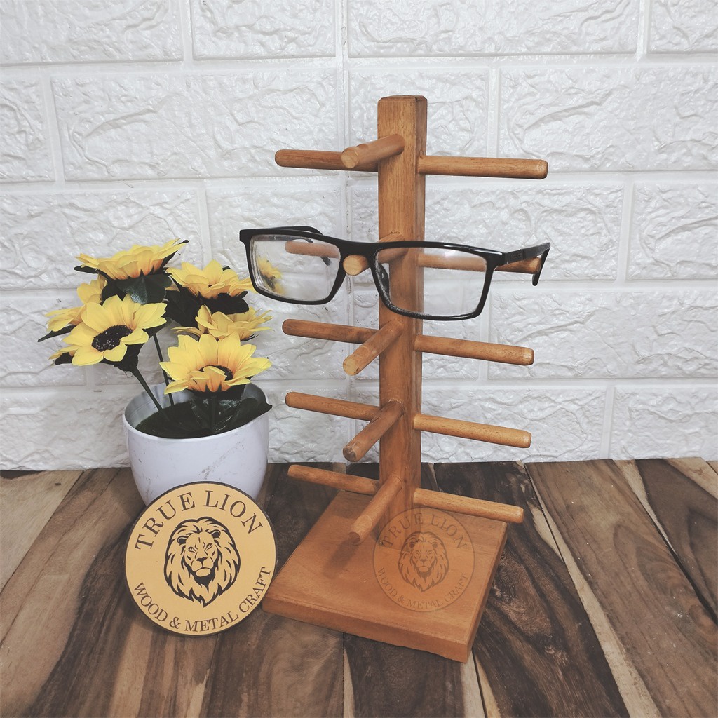 Jual Stand Display Kacamata Kayu Shopee Indonesia