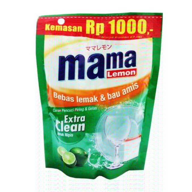 Jual Sabun Cuci Piring Pouch Mama Lemon Jeruk Nipis Ml Pouch