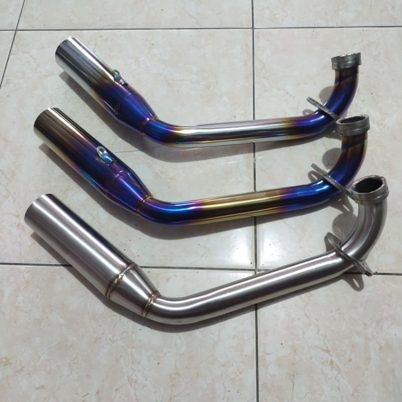 Jual Pipa Leheran Knalpot Header Xmax Sensor Non Sensor Full