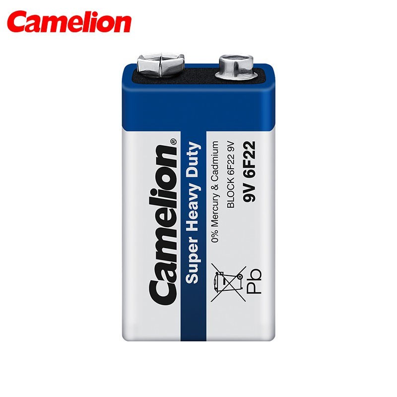 Jual Battery Baterai Batre Camelion Super Heavy Duty 9 Volt 6F22