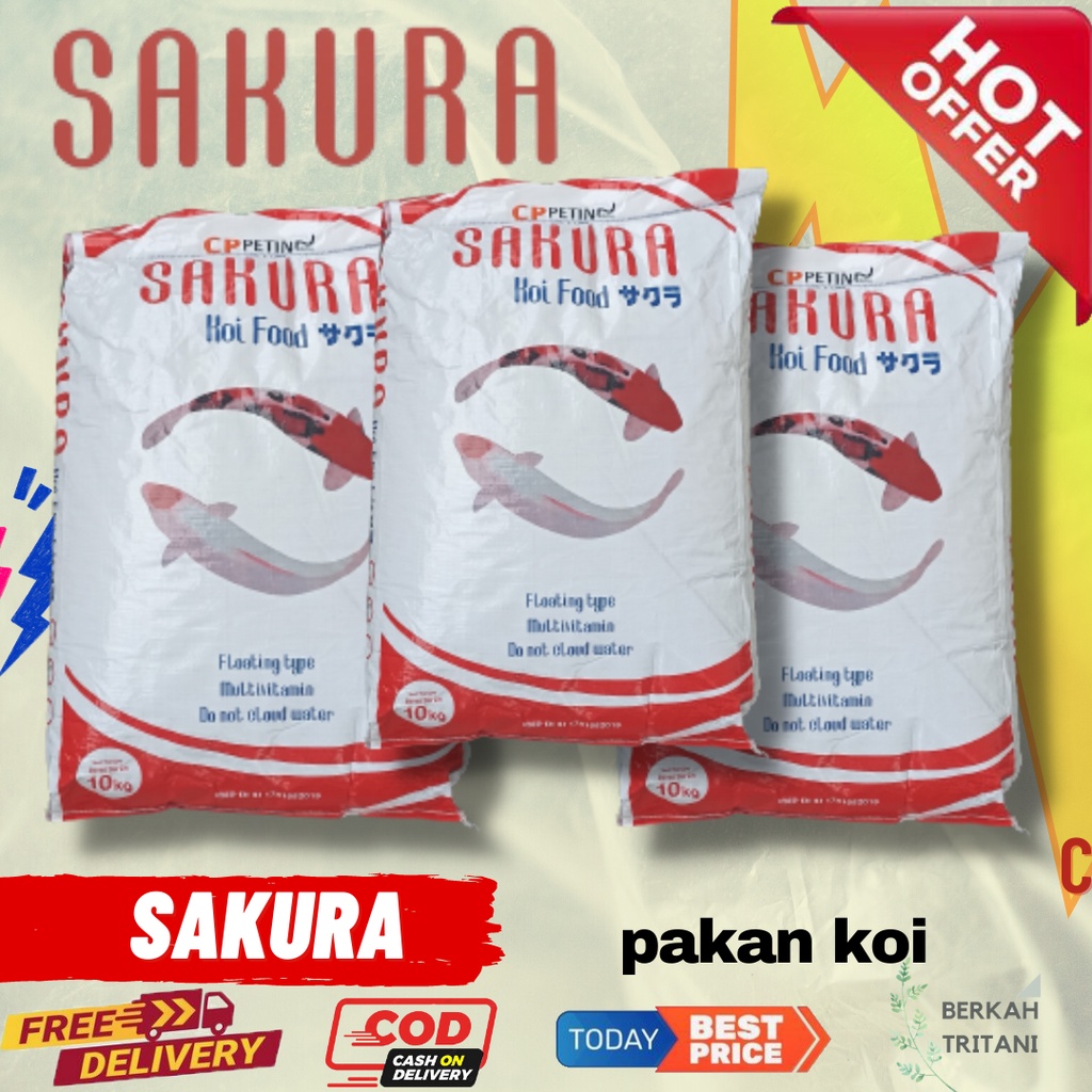 Jual Sakura Koi Kg Koi Fish Food Pelet Ikan Pakan Makanan Ikan Koi