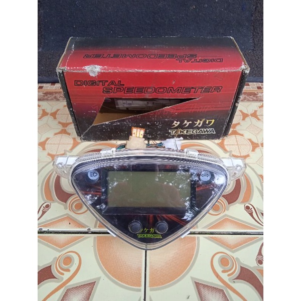 Jual Speedometer Digital Takegawa Mio Sporty Smile Shopee Indonesia