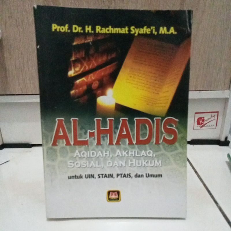 Jual Buku Al Hadis Aqidah Akhlaq Sosial Dan Hukum Shopee Indonesia