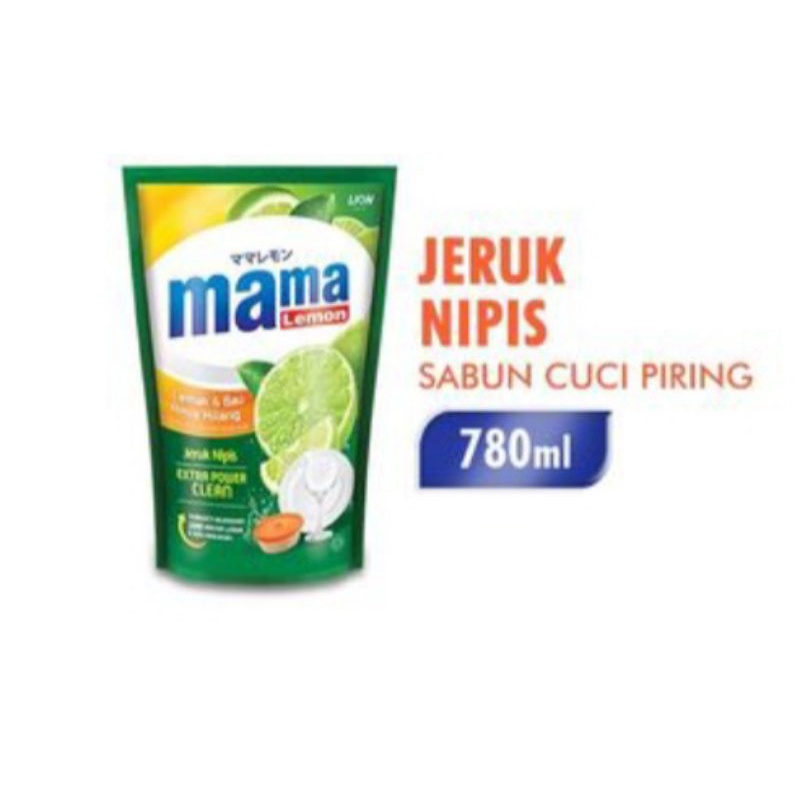 Jual MAMA LEMON SABUN CUCI PIRING 780 ML Sabun Cuci Piring Max Bio 750